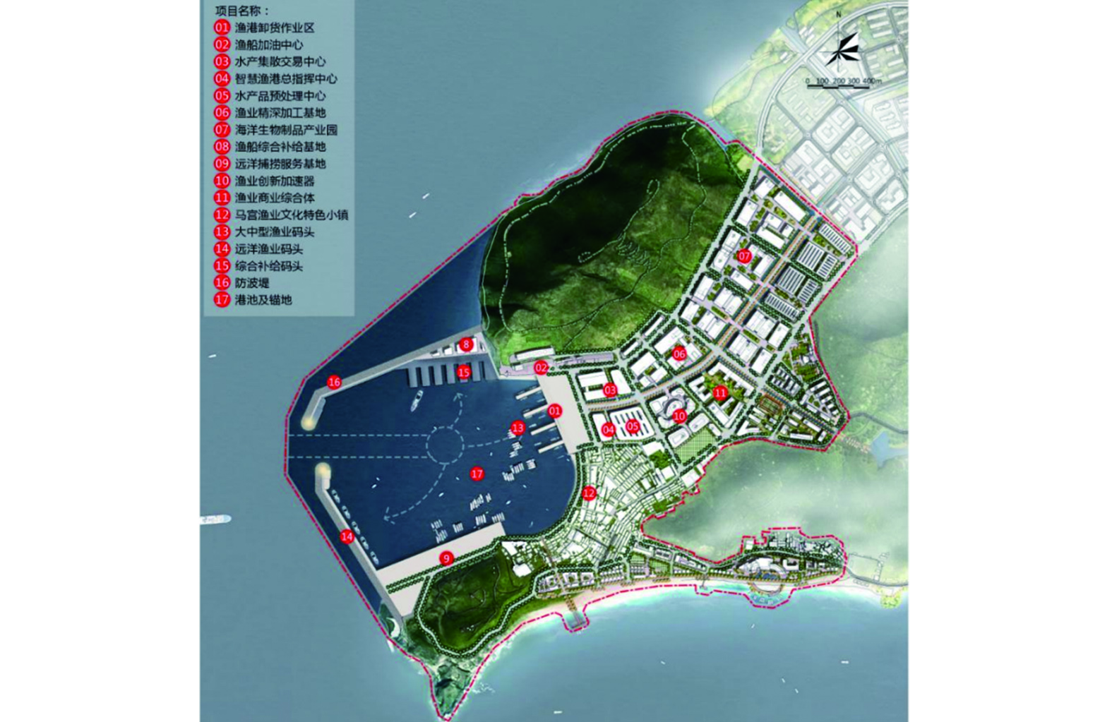 马宫渔港平面图pg